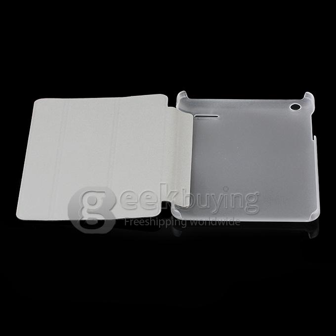 High Quality PU Leather Stand Case for 7 Inch Teclast P70 3G Tablet PC - White