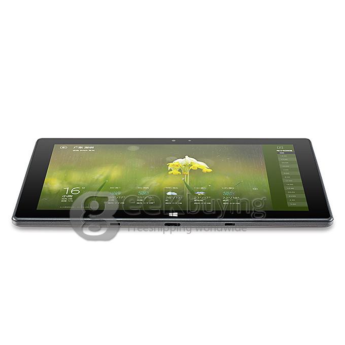 PIPO W8 10.1 Inch 4GB/128GB Windows8.1 Tablet PC Intel Core-M Dual Core 2.0GHz 10000mAh Battery IPS Retina 2560*1600 HDMI Bluetooth WiFi - Black+Grey