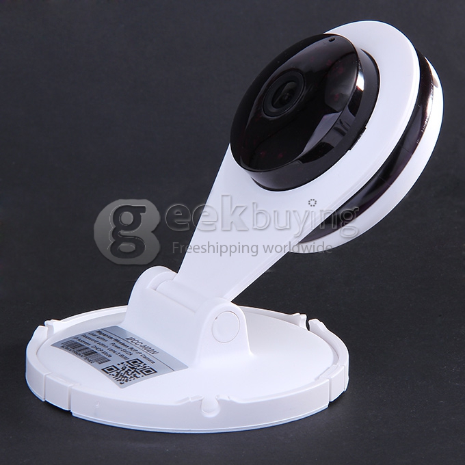 IPCC-H02 HD 720P 1/4 CMOS 12 IR LEDs Wireless Household Video Monitoring IP Camera