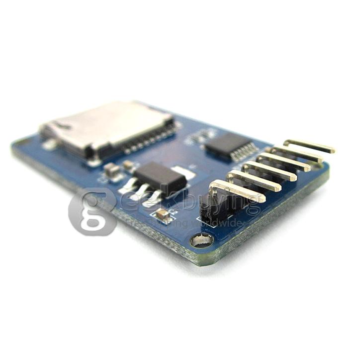 Arduino SPI Micro SD TF Card Adapter Module Voltage Level Translator Module For DIY Projects Compatible With RPi/STM32