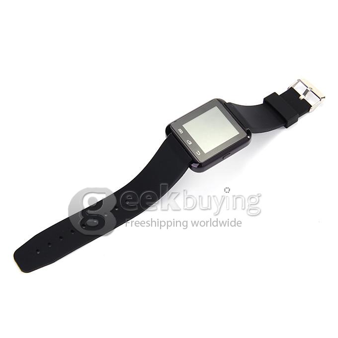 Smart U8 MTK Wrist Watch BT3.0 U 2.4GHz Watch 230mAh For iPhone/Samsung S4/Note 2/3 Android Smartphones - Black