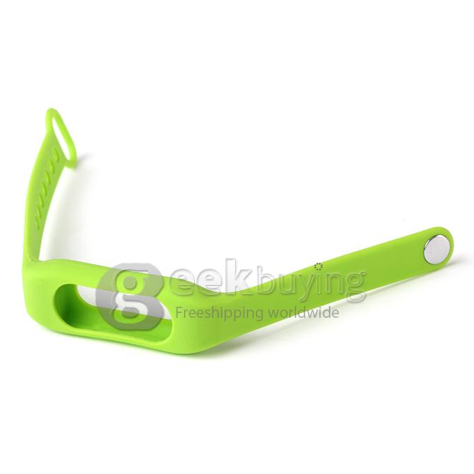 WR-06 Wearable Wristband Bracelet 8GB 140H Digital Voice Recorder Wrist Band WAV Recording Format - Green