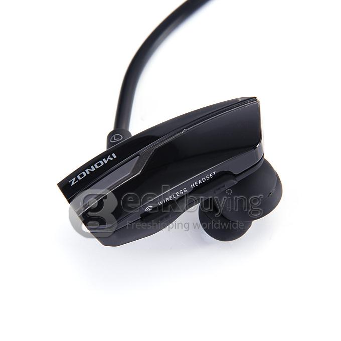 ZONOKI B97 Outdoor Neckband BT2.1+EDR 1Mbps Wireless Headphone Stereo Audio Headset With Magnetic - Black