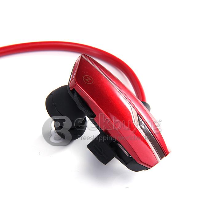 ZONOKI B97 Outdoor Neckband BT2.1+EDR 1Mbps Wireless Headphone Stereo Audio Headset With Magnetic - Red