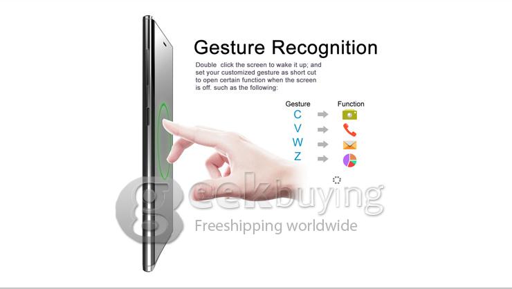 Uhappy UP920 5.5inch FHD Android 4.4 2GB 16GB 18.0MP 8.0MP Smartphone MTK6592 Octa Core 1.7GHz IPS 3G/GPS Hotknot -Black