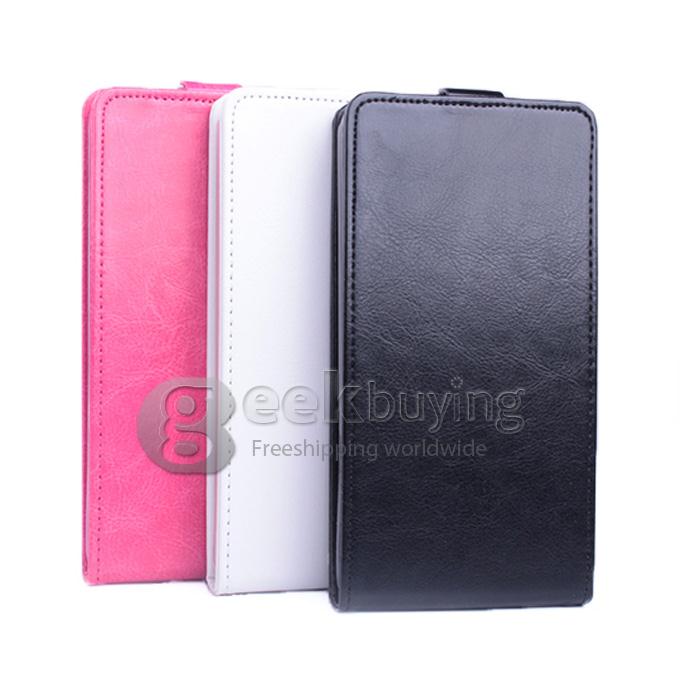 Protective Hard Cover Flip Stand Leather Case for ASUS Zenfone 2 5.5inch - Rose