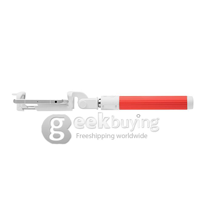 New Original Xiaomi Monopod Handle Stick Self-pole Bluetooth Collapsible Adjustable For iOS Android - Rose