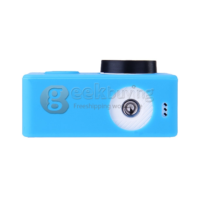 Silicone Protective Dirt-proof Soft Rubber Case Cover Skin for Xiaomi Yi Xiaoyi Action Sport Camera - Blue