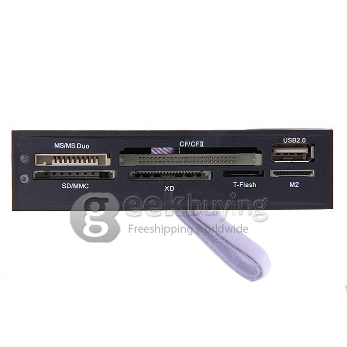 Multifunctional All-In-1 Internal Card Reader USB 2.0 Embedded Card Reader 3.5