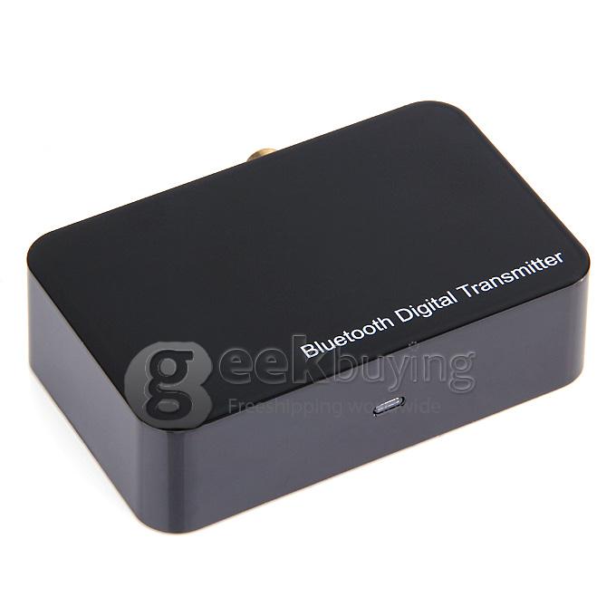 TS-BTDF01 Bluetooth 2.1 2402-2480MHz 10M Multimedia Digital Transmitter With Optical - Black