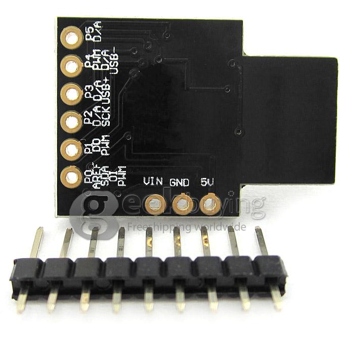 Arduino USB Interface Digispark Kickstarter ATTINY85 Development Board