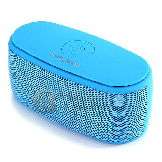 New YPS-B30 HIFI BT2.0+EDR Speaker MP3 Wireless USB Amplifier Stereo Sound Box With MIC Support TF Card - Blue