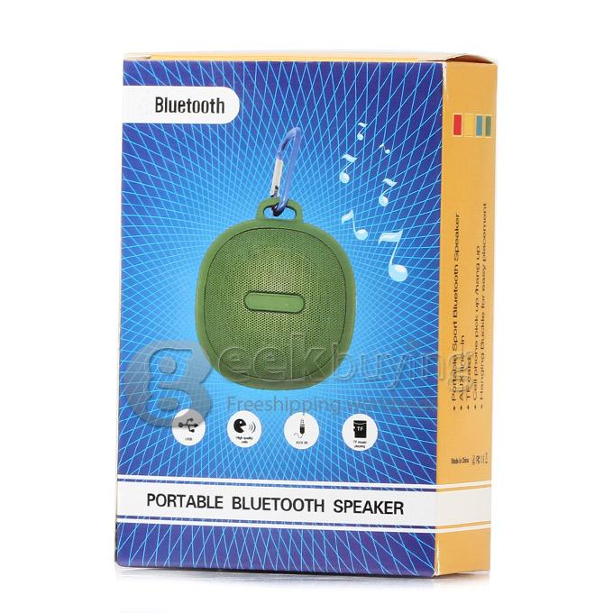 M2650 Wireless Bluetooth Speaker Portable TF Card Audio Player 2.4GHZ Music Speaker - Yellow