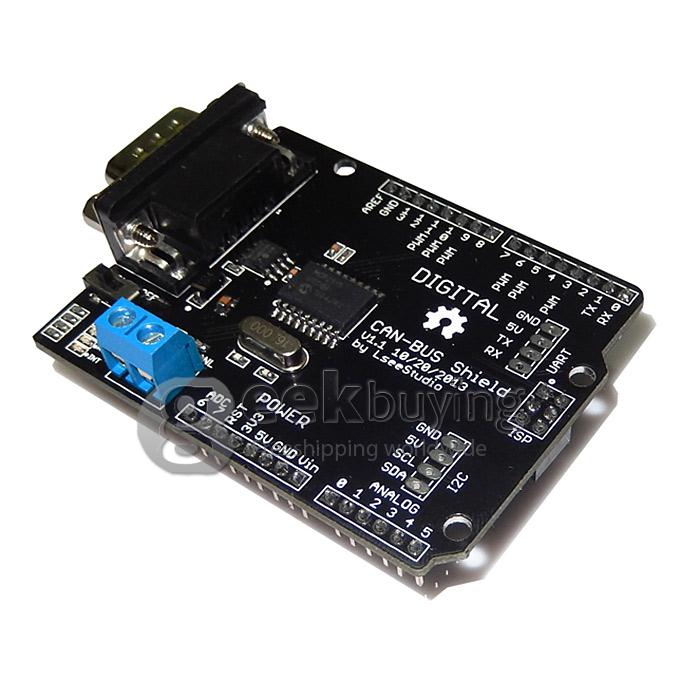 Ariduino CAN-BUS MCP2515 Module Shield For Arduino Automotive/Industrial Control Compatible With Lseeduino