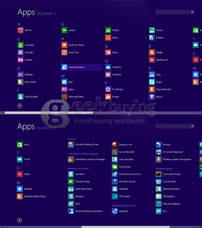 Bundle PIPO X7s X7 Dual Boot Intel Mini PC Windows 8.1 & Android 4.4 + Tronsmart TSM01 English Version Air Mouse - Golden