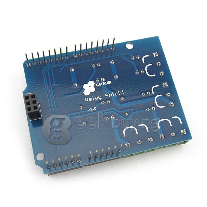 Arduino Relay Shield v1.0 5V 4-Channel Relay Module Compatible With Mega2560