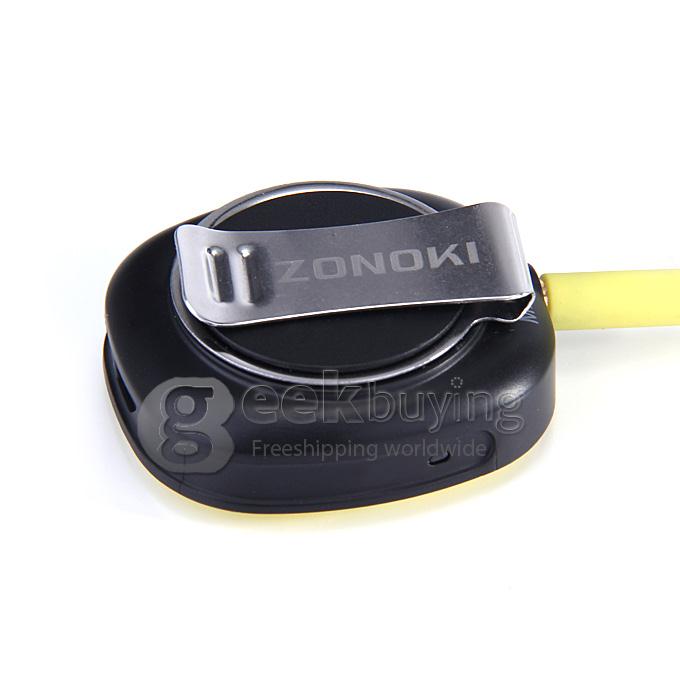 ZONOKI B92 Sports Stereo Wireless NFC BT4.0 Headset Sweat Proof Earphone Headphone For iPhone6/5/4 GalaxyS4/S3 - Yellow