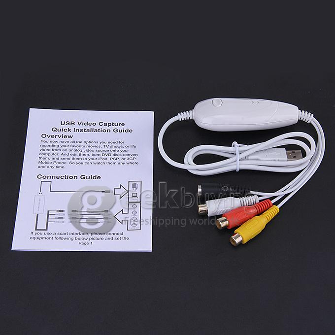 Ezcap USB 2.0 172G Video Capture for Windows And IOS - White