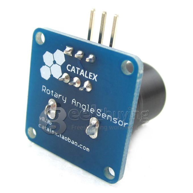 Arduino Volume Control Adjustable Potentiometer Black Knob Switch Rotary Angle Sensor Module Compatible With AVR