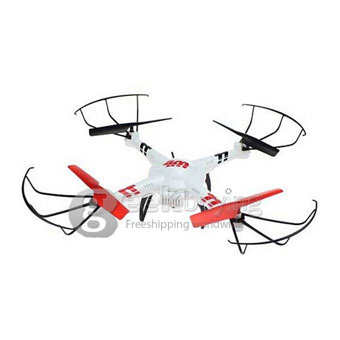 WLtoys V686G FPV Headless Mode RC Quadcopter 2.4GHz 4CH 6-axis with 2MP Camera LED Light RTF - White