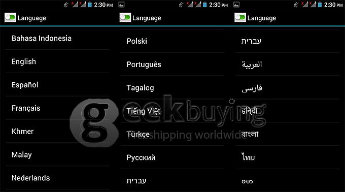 H-mobile G850 MTK6572 Dual Core 1.0GHz 4.7 Inch Smartphone 2.0MP Android 4.2 OS Bluetooth WIFI - Black