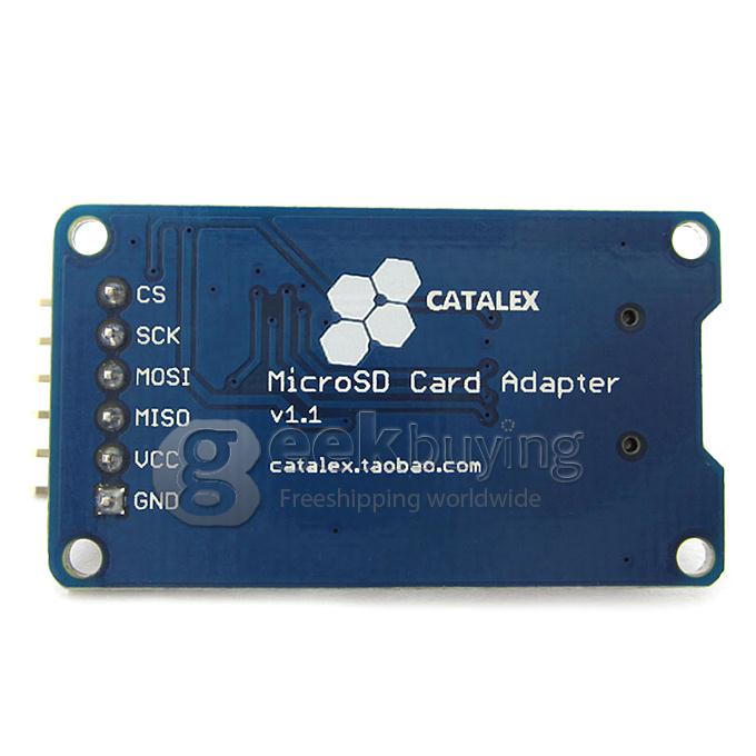 Arduino SPI Micro SD TF Card Adapter Module Voltage Level Translator Module For DIY Projects Compatible With RPi/STM32