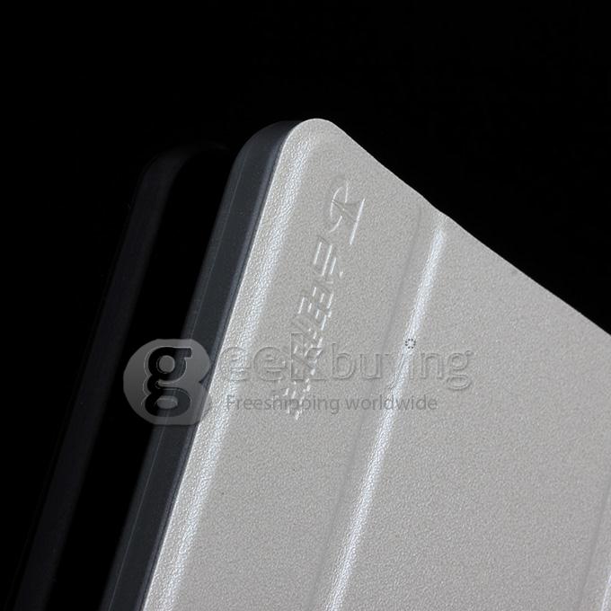 High Quality PU Leather Stand Case for 7 Inch Teclast P70 3G Tablet PC - White