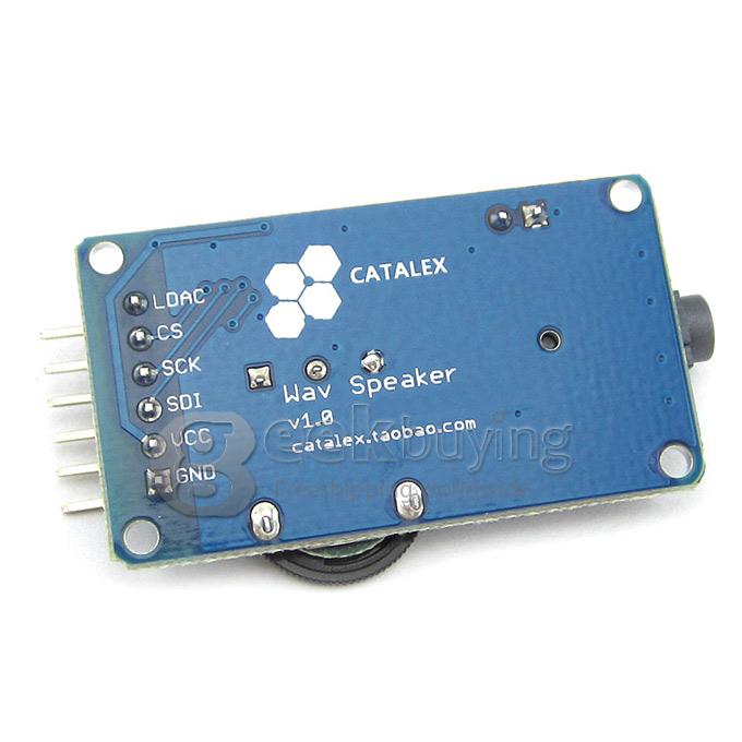 Arduino WAV Player 22.1kHz Voice Play Sound Broadcast Module Compatible With RPi / STM32