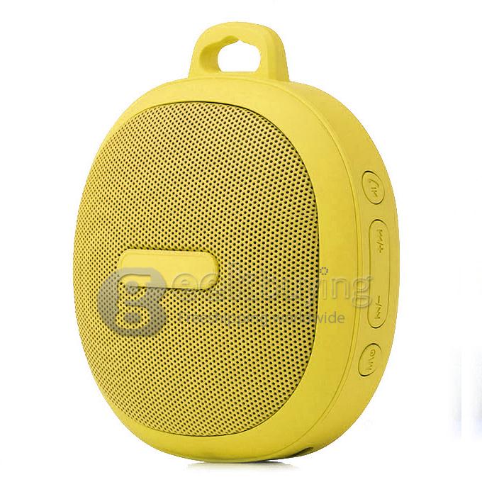 M2650 Wireless Bluetooth Speaker Portable TF Card Audio Player 2.4GHZ Music Speaker - Yellow