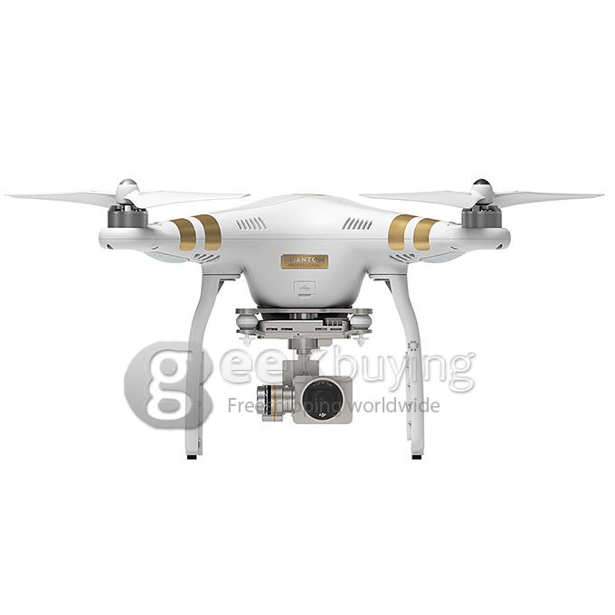 DJI Phantom 3 Professional Version with Extra Battery 4K Camera GPS/GLONASS - White & Gold