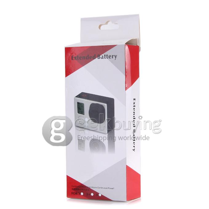 GoPro Accessories Extended Battery + BackDoor + Cable with LED for HERO3 /3+