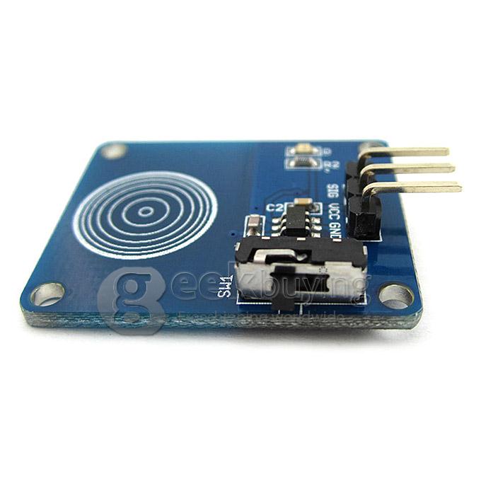 Arduino Digital Capacitive Touch Sensor Switch Module Toggle Mode Compatible With RPi/STM32