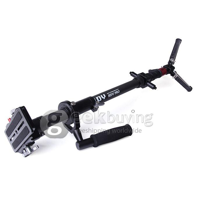 Wieldy HD-1800 Monopod Steadicam Unipod Stabilizer for Filming - Black
