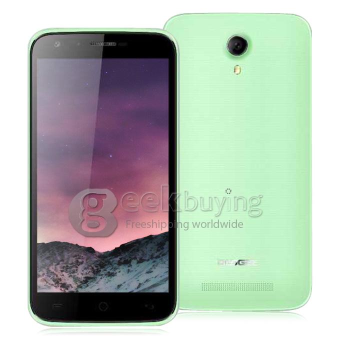 Doogee Valencia 2 Y100 5.0inch Android 4.4 1GB 8GB MTK6592 Octa Core 1.7GHz Smartphone 13.0MP 3G GPS OTG Hotknot- Green