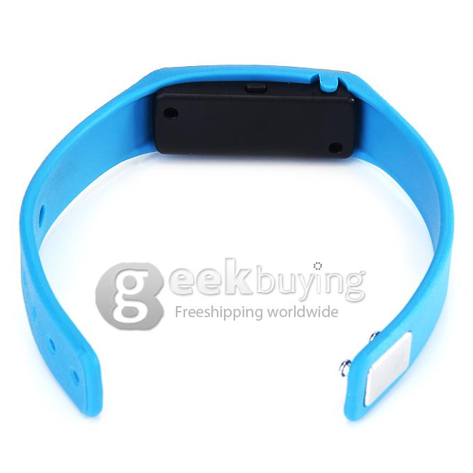 HX-V5 Waterproof Smart Wristband Bluetooth 4.0 OLED Screen Bracelet For iOS Android - Blue
