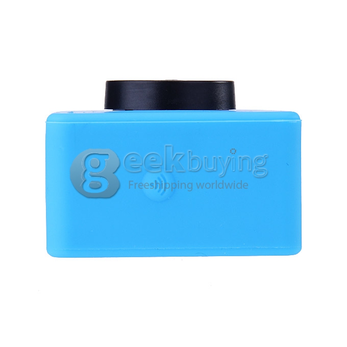 Silicone Protective Dirt-proof Soft Rubber Case Cover Skin for Xiaomi Yi Xiaoyi Action Sport Camera - Blue