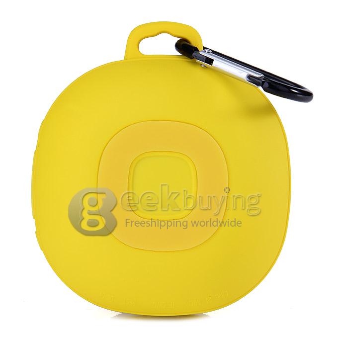 M2650 Wireless Bluetooth Speaker Portable TF Card Audio Player 2.4GHZ Music Speaker - Yellow
