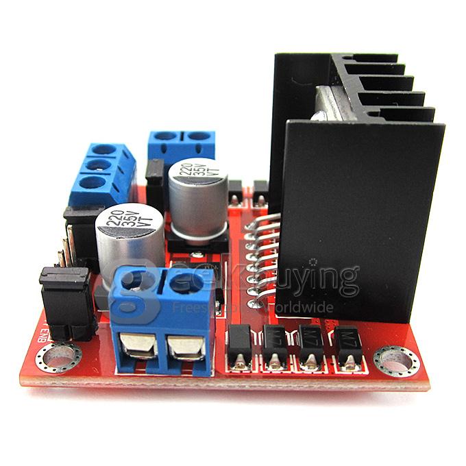 L298N H-Bridge Motor Driver Module 5~25V 2A For Arduino/AVR/STM32