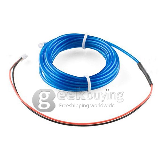 Arduino EL Wire 3M For EL shield - Blue