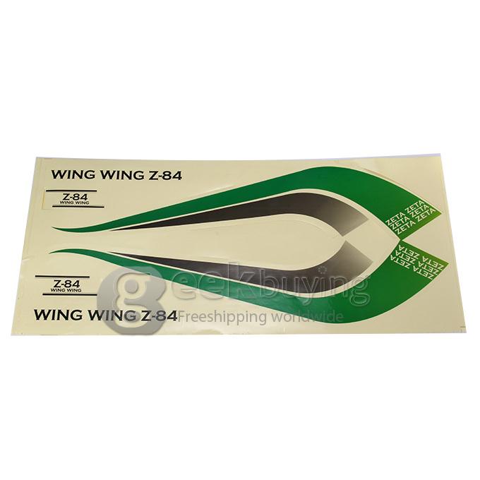 Wing Wing Z-84 EPO 845mm-New Zeta - Green