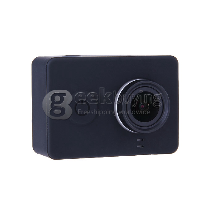 Silicone Protective Dirt-proof Soft Rubber Case Cover Skin for Yi Xiaoyi Action Sport Camera - Black