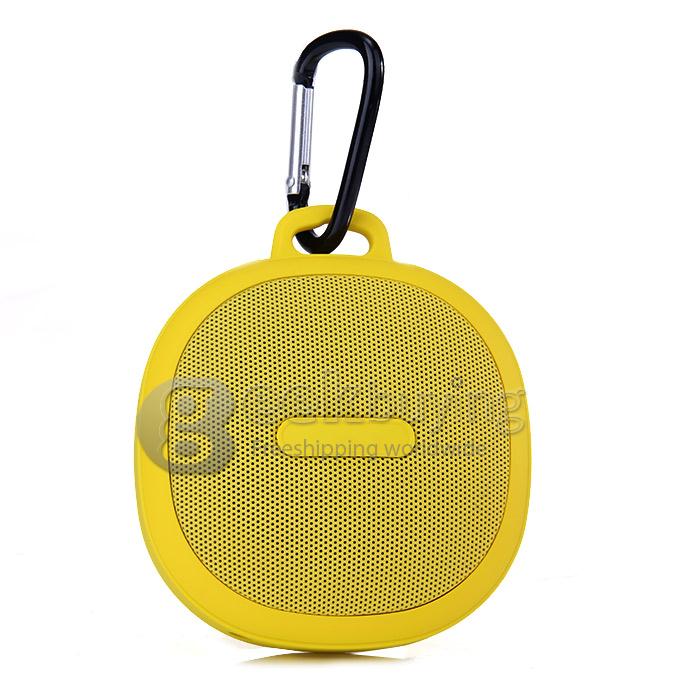 M2650 Wireless Bluetooth Speaker Portable TF Card Audio Player 2.4GHZ Music Speaker - Yellow