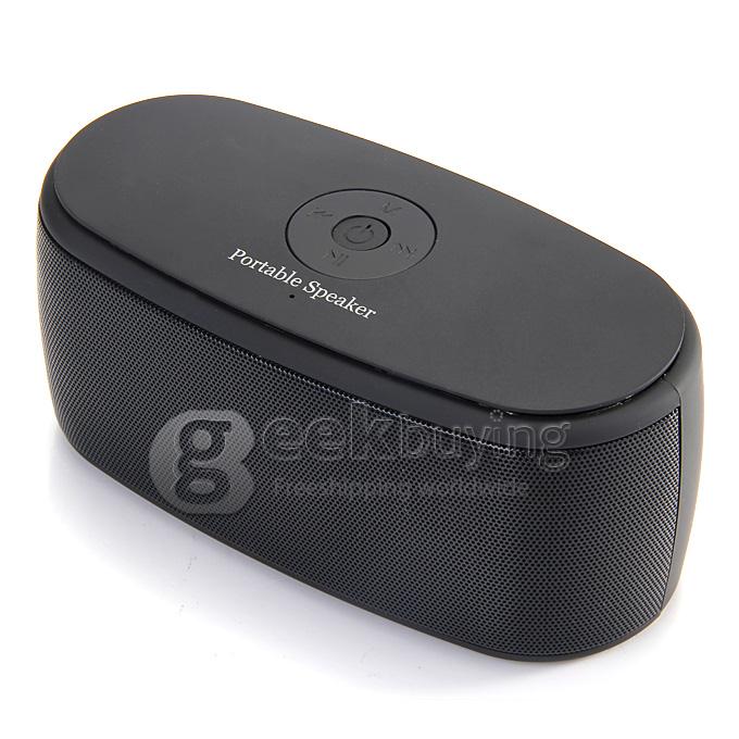 New YPS-B30 HIFI BT2.0+EDR Speaker MP3 Wireless USB Amplifier Stereo Sound Box With MIC Support TF Card - Black