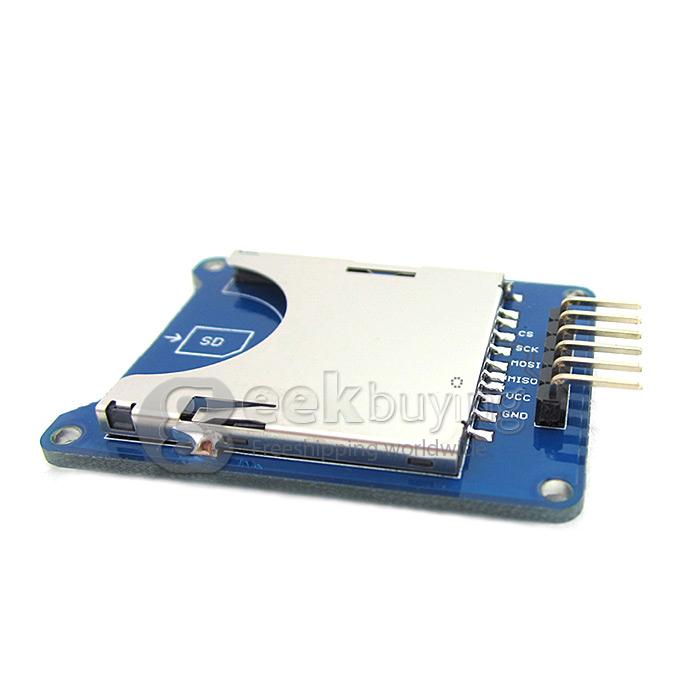 Arduino SPI SD TF Card Adapter v1.0 Module 3.3V/5V Compatible With RPi/STM32