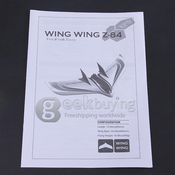 Wing Wing Z-84 EPO 845mm-New Zeta - Green