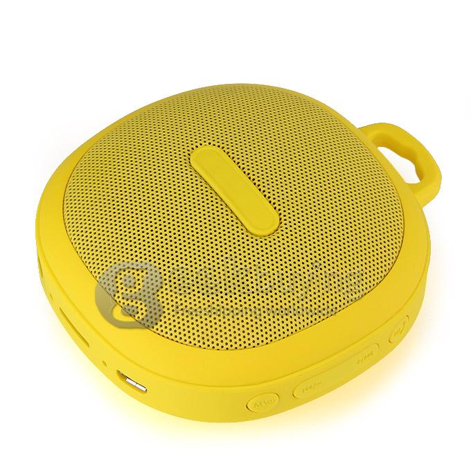 M2650 Wireless Bluetooth Speaker Portable TF Card Audio Player 2.4GHZ Music Speaker - Yellow