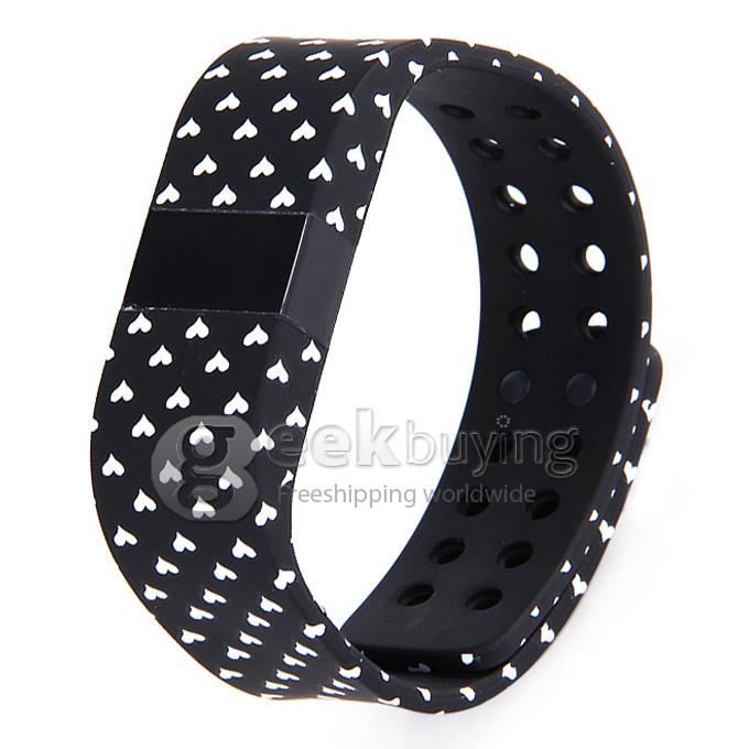 Digicare ERI IPX67 LED Smart Bracelet Bluetooth 4.0 Anti-lost Touch Screen Sports Thermometer - Black