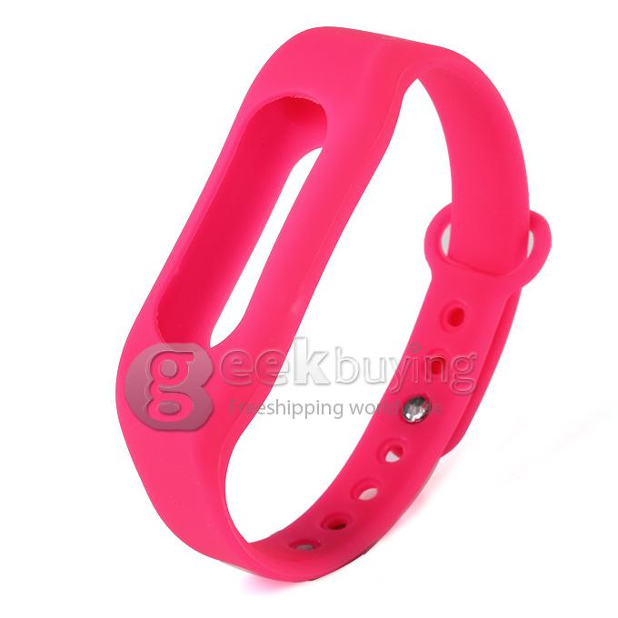 WR-06 Wearable Wristband Bracelet 4GB 70H Digital Voice Recorder Wrist Band WAV Recording Format - Pink