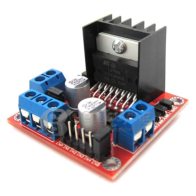 L298N H-Bridge Motor Driver Module 5~25V 2A For Arduino/AVR/STM32