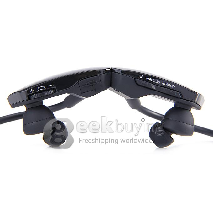 ZONOKI B97 Outdoor Neckband BT2.1+EDR 1Mbps Wireless Headphone Stereo Audio Headset With Magnetic - Black